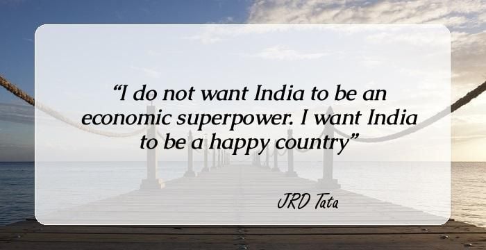 18 Inspirational Quotes By JRD Tata That Will Force You To Move Out Of ...