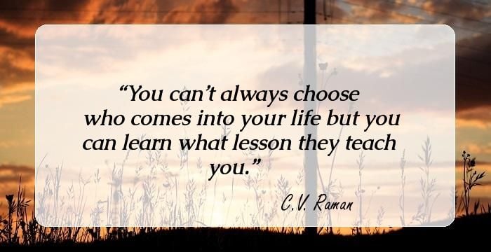 9 Inspirational Quotes By Nobel-Laureate C V Raman That Will Fill You ...